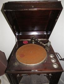 Cheney Upright Phonograph