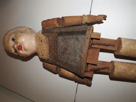 Antique-1919-BABS-HENRY-COLEMAN-DOLLY-WALKER-Composition-Wood-Mesh-Boy-Doll-27