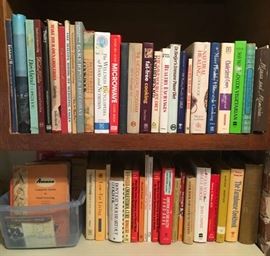 Many wonderful cookbooks to choose from.