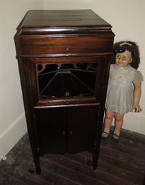 Cheney Upright Phonograph