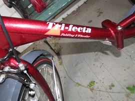Brand New Tri-Fecta Folding 3 Wheeler