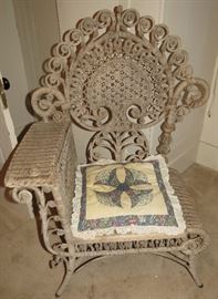 Antique Wicker Chair