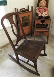 Wonderful Antique Rocker