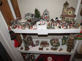 A huge Christmas Village