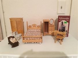 New Old Doll furniture most still with boxes