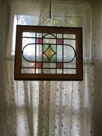 We have a few Antique Stained Glass Panels/Windows