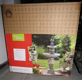 Brand New in box 3 Tier Better Homes and Gardens Fountain.
