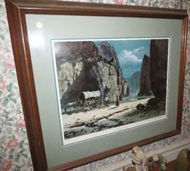 Olaf Wieghorst Limited Edition Print