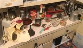 Lots of Vintage and Antique Kitchenware