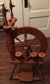 VTG Ashford Traveller Spinning Wheel Maple Finish New Zealand 18” Wheel 4 Bobbin