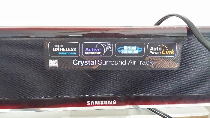 Samsung Crystal Surround Air Track (surround sound, wireless)