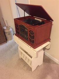 Turntable and Radio