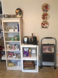 Small Shelving units