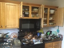 Pots and Pans, Gadgets, Corning, etc.