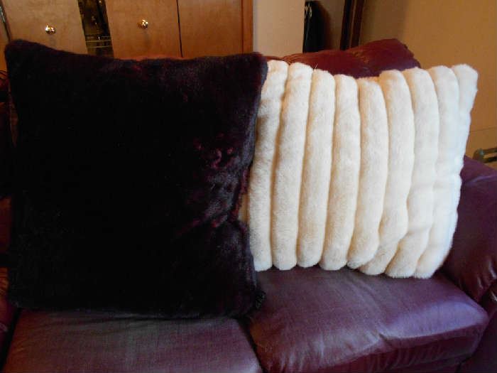Furry Pillows