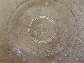 1937 King George plate