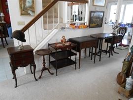 There are numbers of vintage smaller tables and curios. All have been refreshed ready to go home with a discerning buyer!