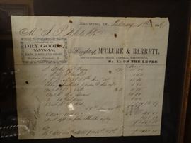 Shreveport 1866 Document