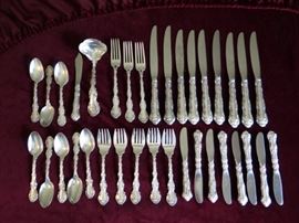 35 pc's Strasbourg Sterling Silver