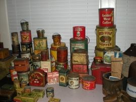 some tins sold