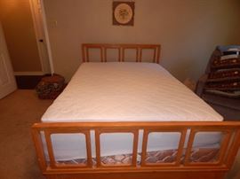 drexel double bed with pillow top mattress