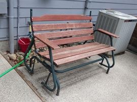 04 outdoor swing bench