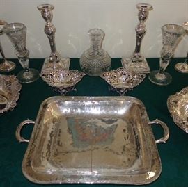 Peruvian sterling tray