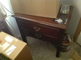 2 Drawer End Table $ 50.00