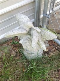 Seagull Concrete Statue $ 30.00