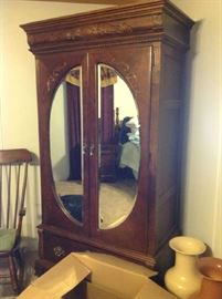 Mirrored Armoire $ 280.00