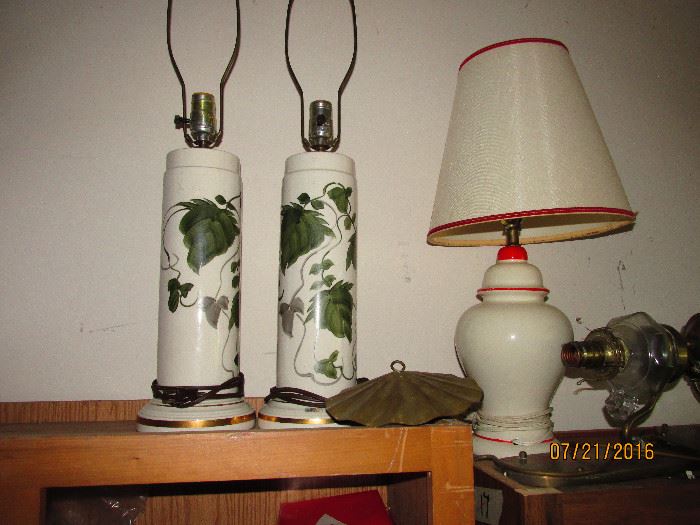 ANTIQUE LAMPS
