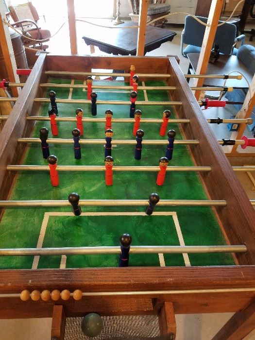 Foose ball table/folk art