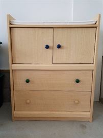 Baby changing table