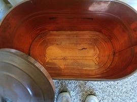 Inside copper boiler. No zinc, no rust!