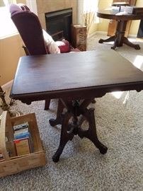 Victorian parlor table