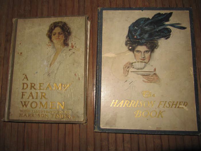 Harrison Fisher vintage books