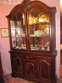 Nice china cabinet waiting for a new home!