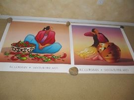 Nice R.C. Gorman prints - ready for framing!