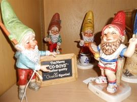 Here are a few Co-Boys - Goebel's elves - they are extremely busy! We have about 10 of them!