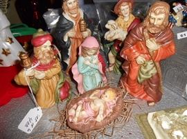 Another Nativity set