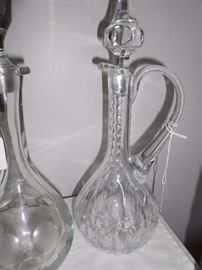 Decanter, very pretty, about a foot tall