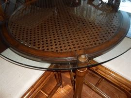 Table again - the chairs have white cushions...