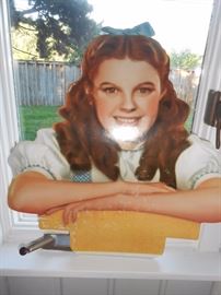 Dorothy - from an old movie ad. She is about 22 inches tall - life-size!