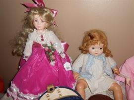 Robin Woods & another composition doll...