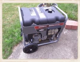 Briggs & Stratton 5500-Running Watts Portable Generator