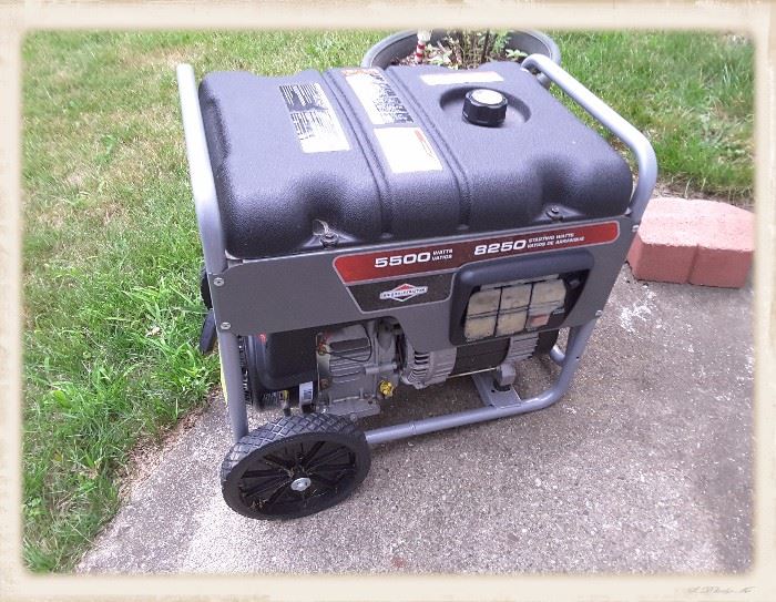 Briggs & Stratton 5500-Running Watts Portable Generator