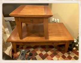 coffee and side table