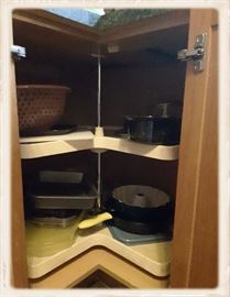 kitchen baking and cooking items