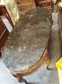 marble top living room table