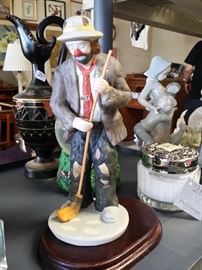 Emmit the Clown figurine rare.